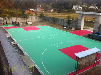 宁乡苏家小学篮球场