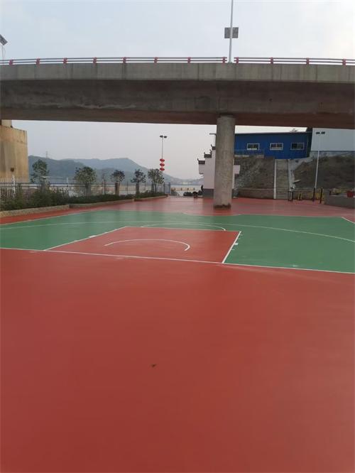 永和乡硅PU篮球场